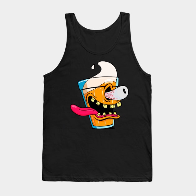 Beer monster Tank Top by ogeraldinez